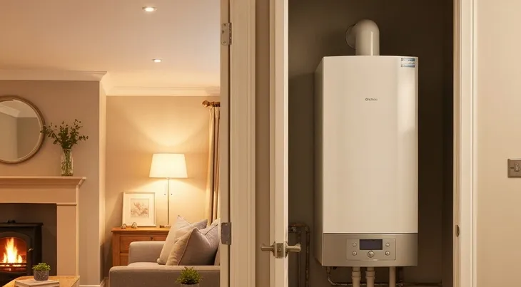 chaudière gaz placard