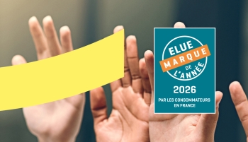 Élue Marque de l'Année 2026